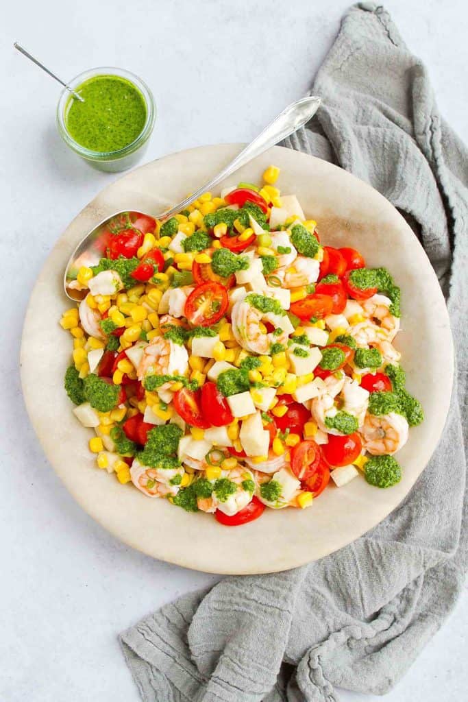 Versatile Shrimp & Corn Salad: Dinner, Lunch, or Appetizer Star