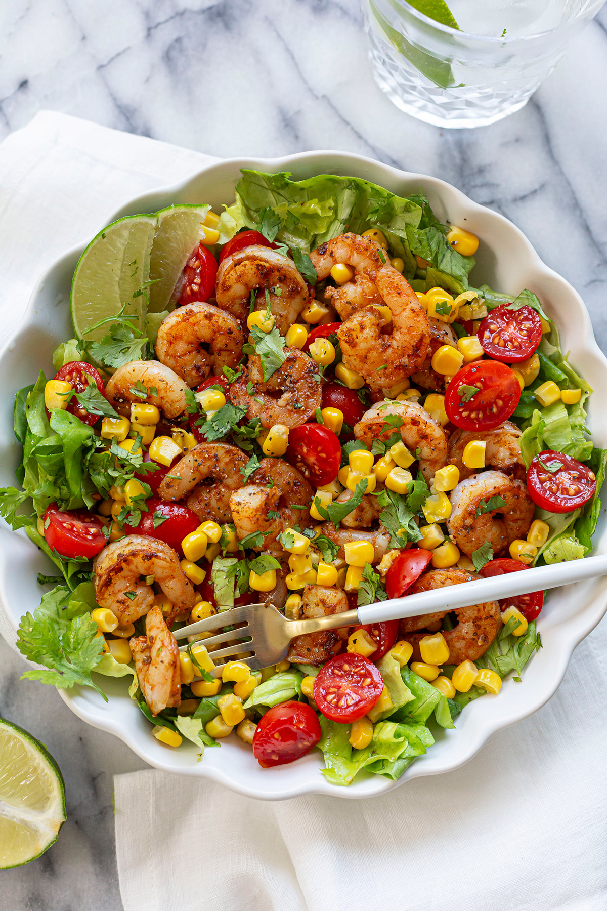 Whip Up Easy Shrimp, Tomato & Corn Salad in Just 15 Mins